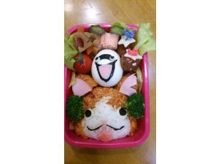 手作りの妖怪ウォッチのキャラ弁